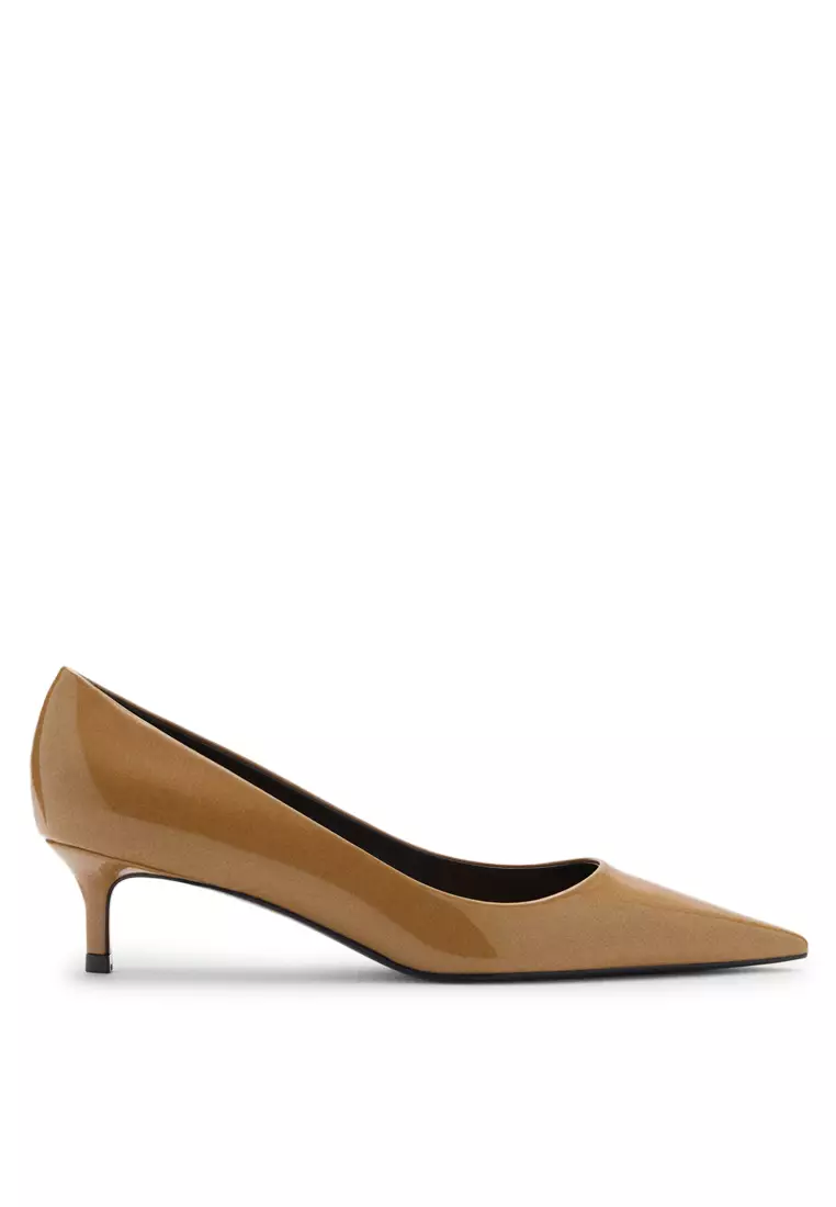 Discount on Mango  shoes - SKU: Patent Leather Kitten Heels