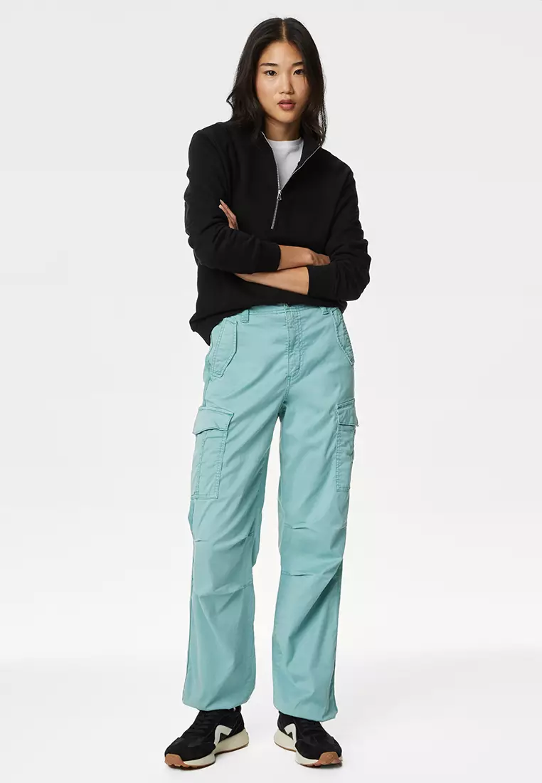 Marks and spencer on sale cargo trousers womens