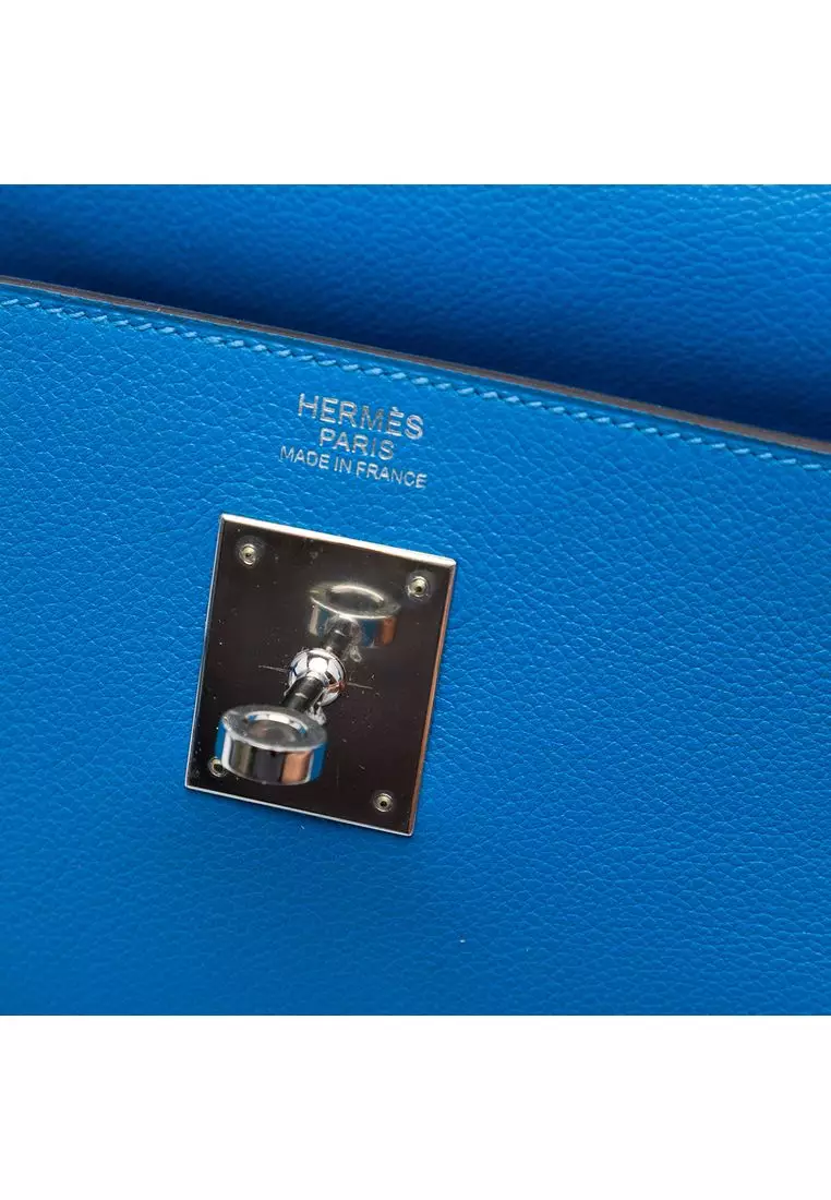 Pre-Loved Hermès Clemence Kelly Ii Retourne 32