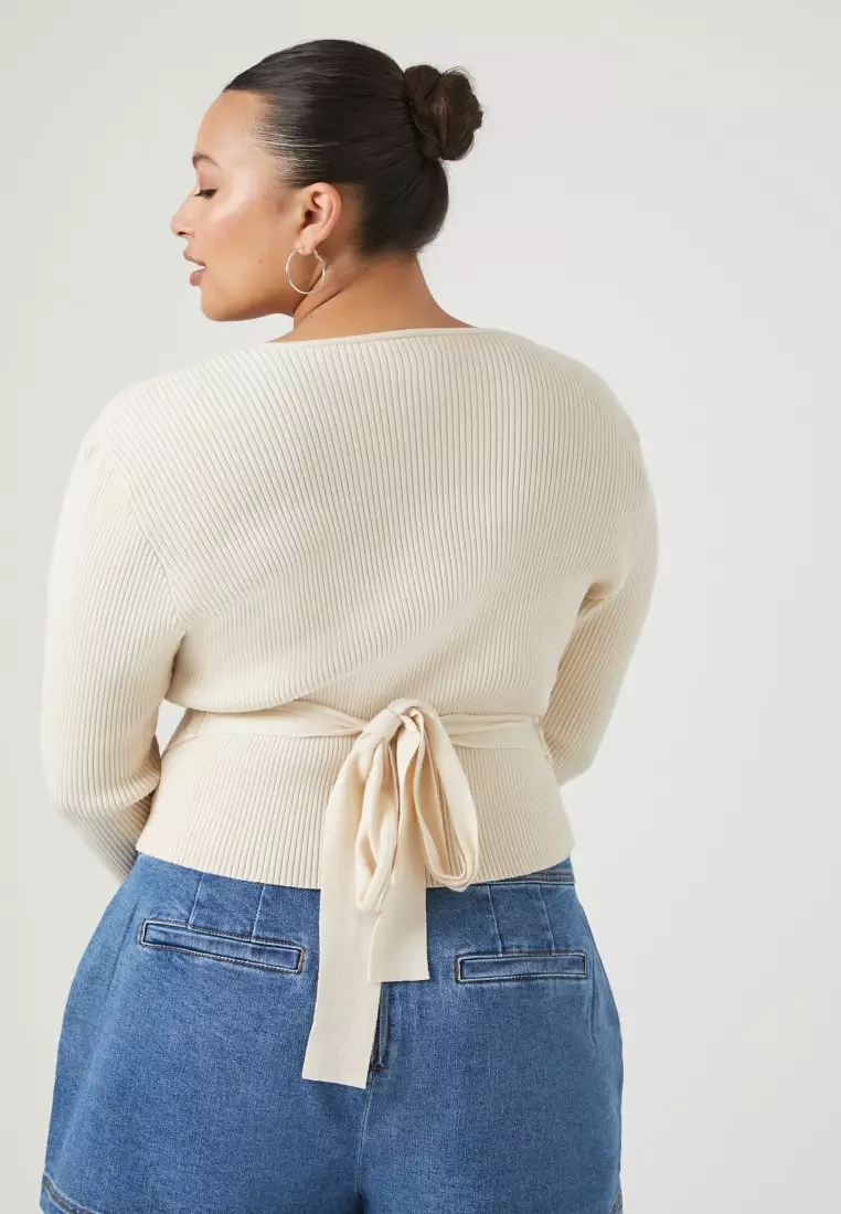 Forever 21 wrap sweater shop