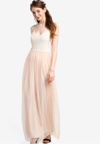 Off-White Goddess Maxi Dress