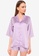 Public Desire purple Satin Pyjama Shirt Co-ord EDA5FAAC4E4BC8GS_1