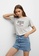 MANGO KIDS grey Teens Printed Cotton-Blend T-Shirt 6B36CKA1C7C38EGS_4