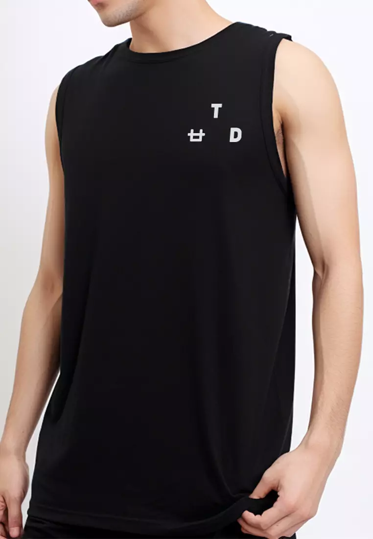 MTI52 Kutung Pria Casual SVN Td Triangle Hitam