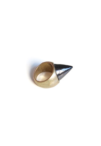 Buy The Catalyst Store Black Stud Bronze Ring Online On Zalora Singapore