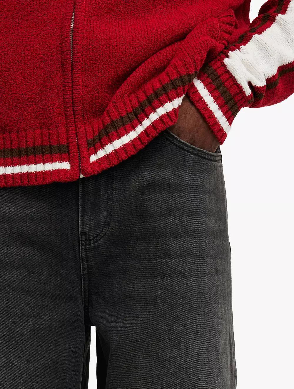 Cotton On - DENIM - Super Baggy Jort - Y2K WASHED BLACK