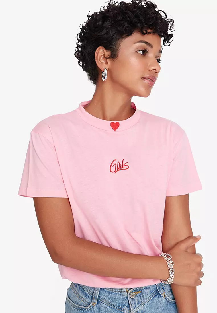 Pink t 2025 shirt online