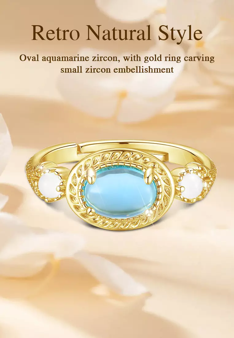 Cincin Wanita Original Perhiasan Elegan Fashion Cincin Cewek Tunangan Rings