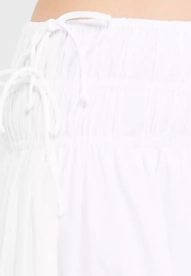 Daisy Shirred Maxi Skirt