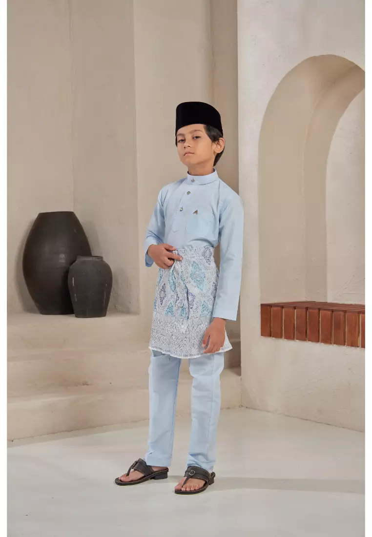 Baju Melayu Moden Cekak Musang for Kids