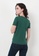 nicole green Nicole Round Neck Short Sleeve 100% Cotton Fitted Tee AC722AA694507BGS_3