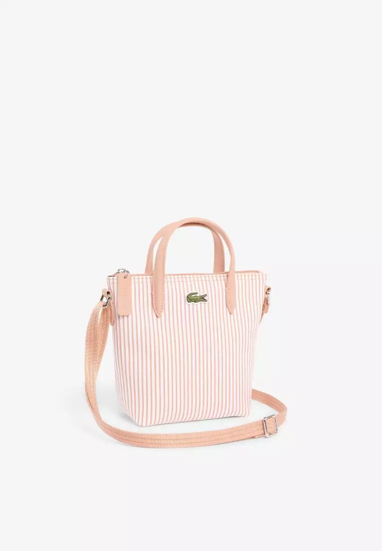 Mini Striped L.12.12 Concept Tote