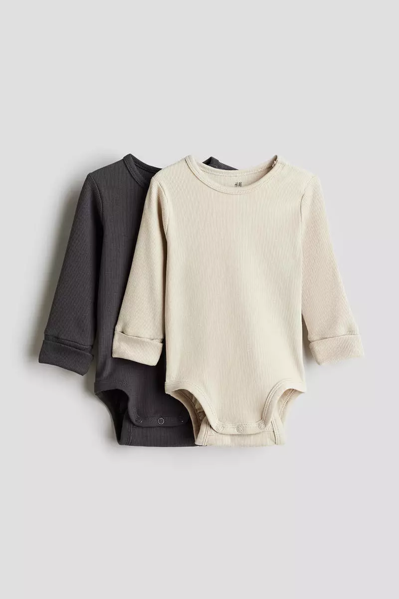 H&m long sleeve bodysuit 2025