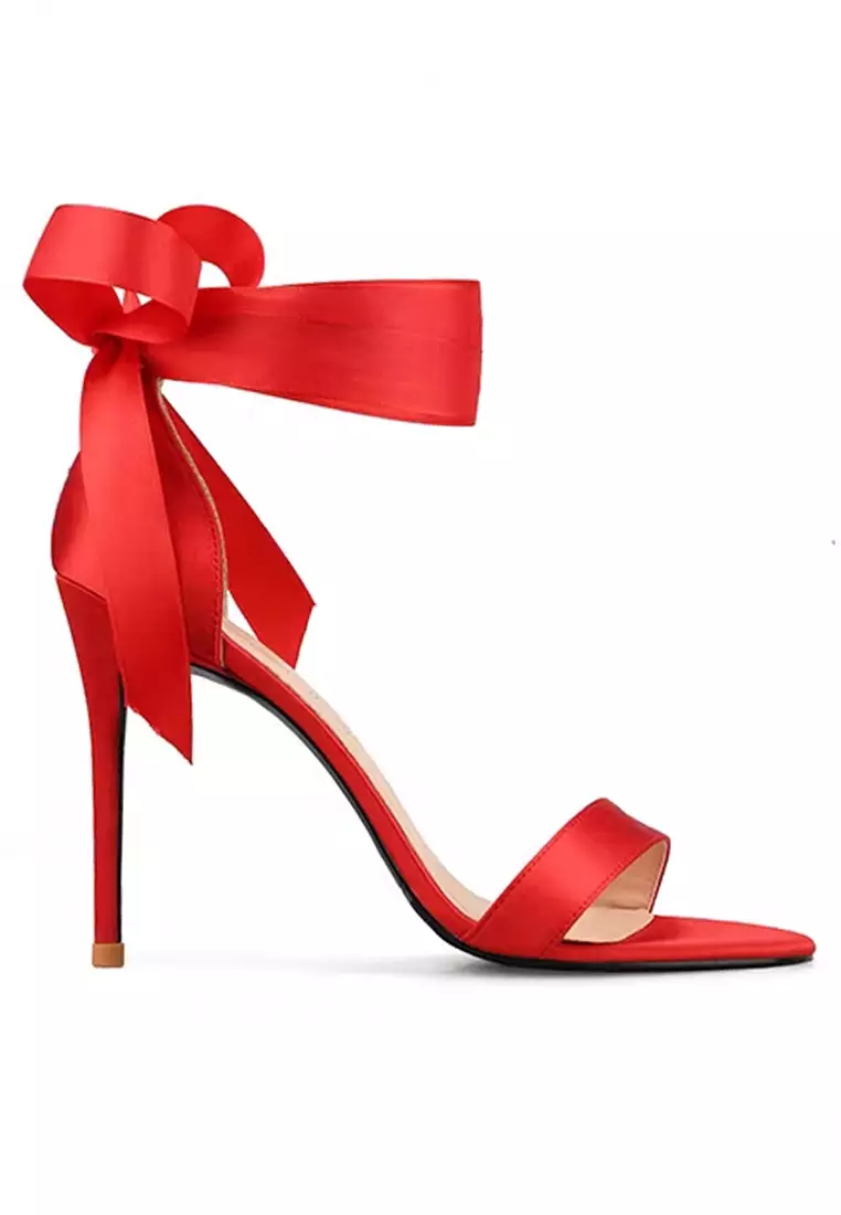 Discount on Twenty Eight Shoes  shoes - SKU: Girly Ankle Lace Up High Heel Sandals Lyx03-C