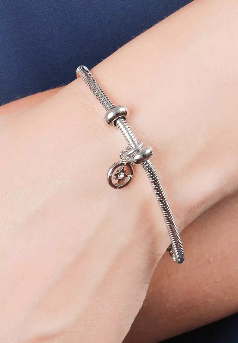 Drops Bracelet SCZ932 Steel Crystals