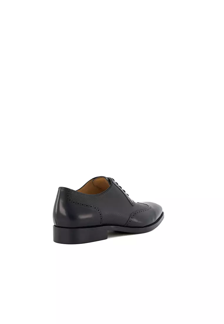 Buy Dune London Stuttgart Smart Leather Oxford Shoes Black 2025