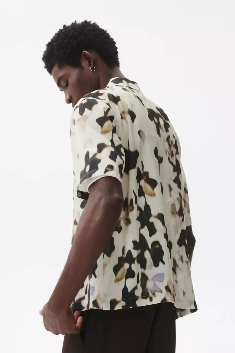 Regular Fit Patterned resort shirt