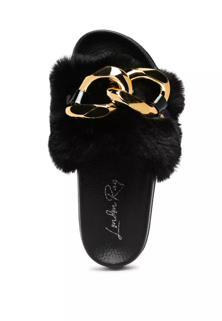 Fux fur clearance slides