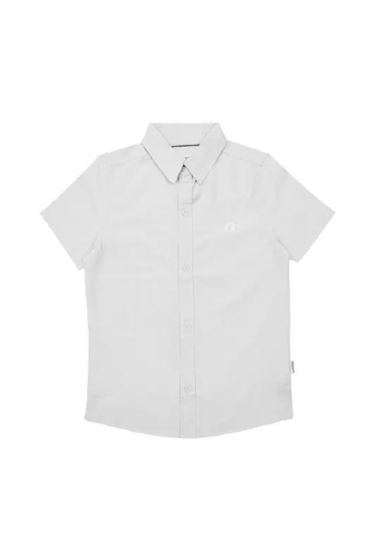 Boys Short Sleeves Oxford Polo