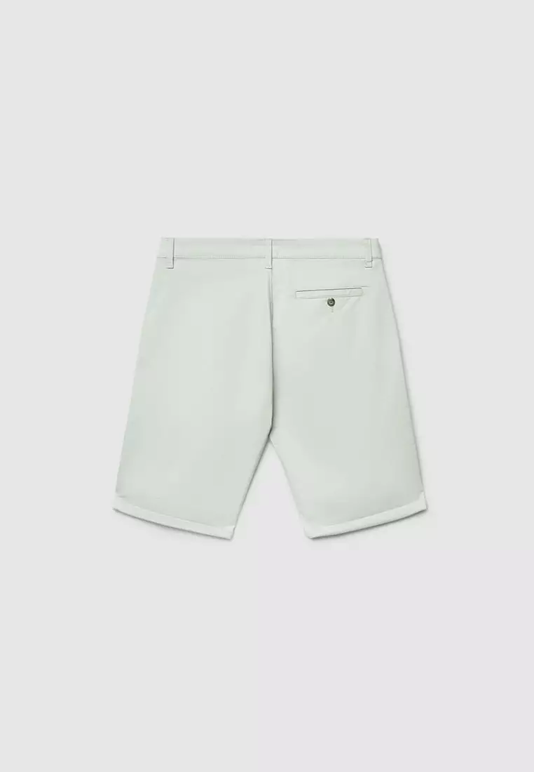 Men's Chino Shorts With Cuffs