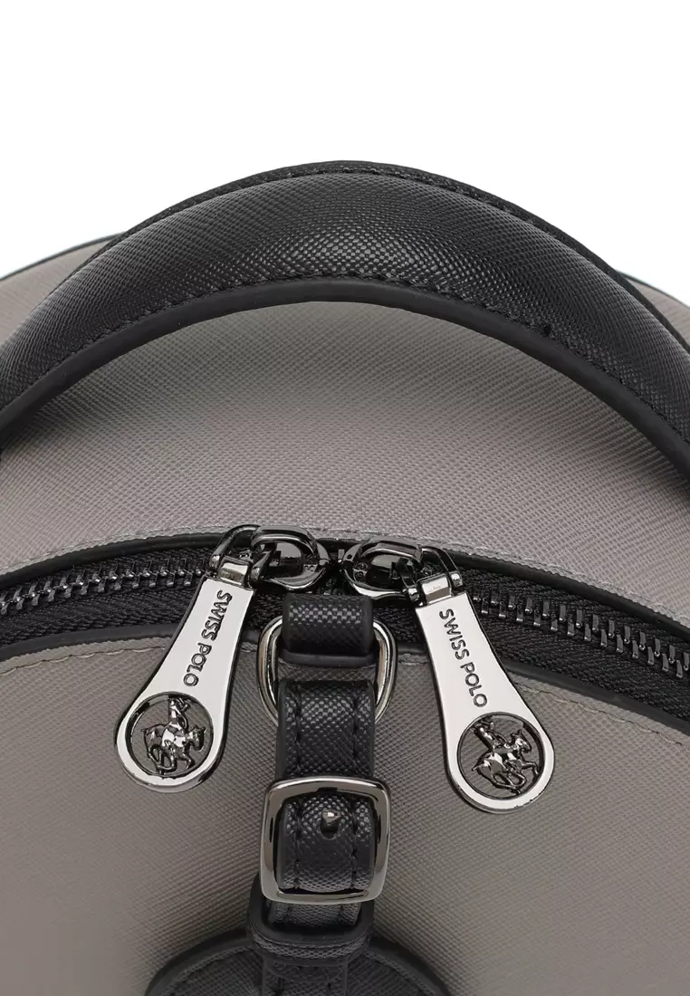 Women's Shoulder Bag / Sling Bag / Crossbody Bag (Tas Bahu / Tas Selempang Wanita) - Abu-Abu