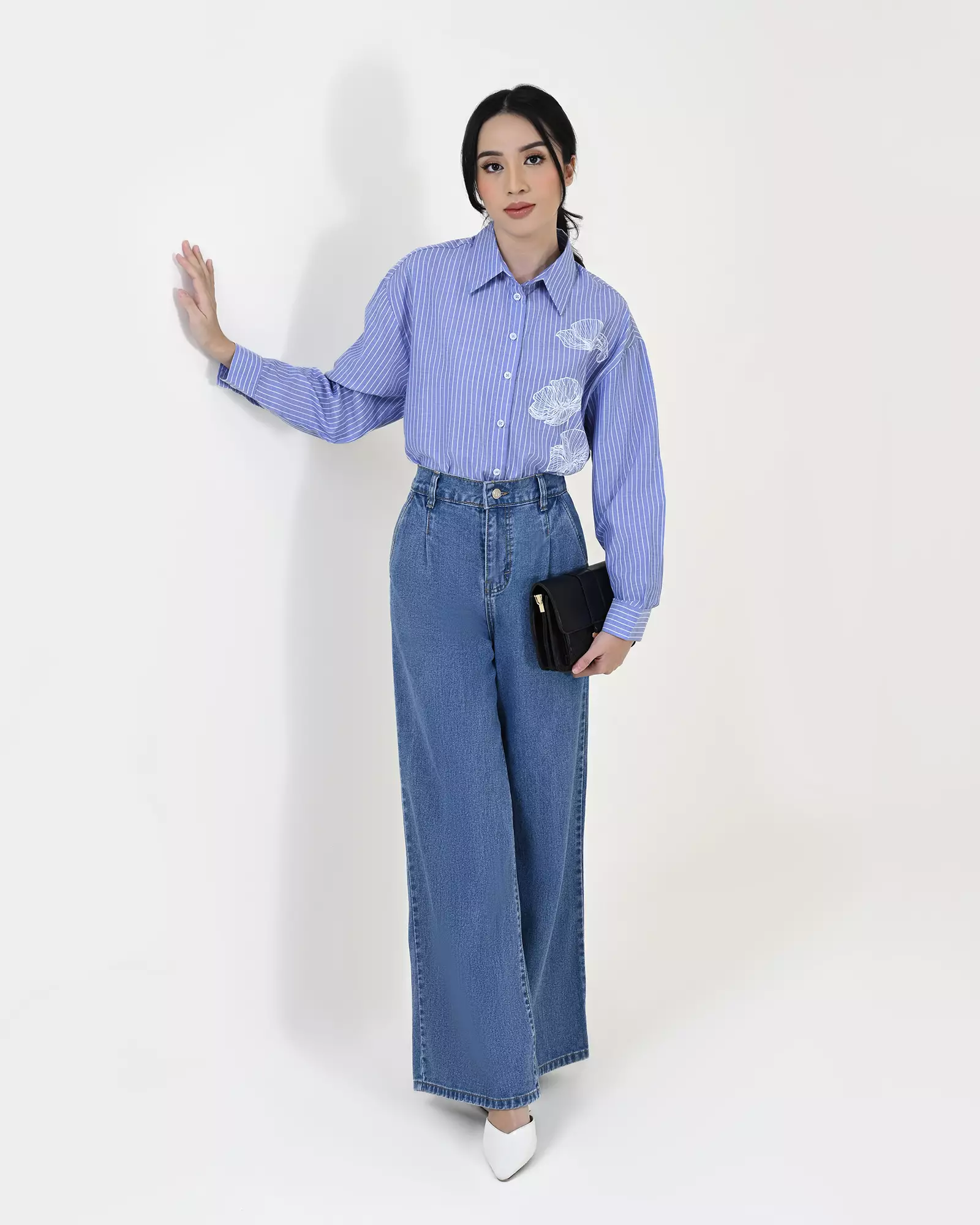 Geulis.id HURU SHIRT - Lightblue