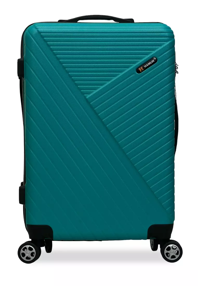 Isvara Tas Koper Hardcase Fiber One Set Unisex Large Compartment Suitcase Code Lock System Material ABS+PVC Coated ORIGINAL - Tosca
