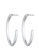 ELLI GERMANY silver Earrings Creole Oval Round Geo Basic Blogger 34EDBAC7E5A521GS_4