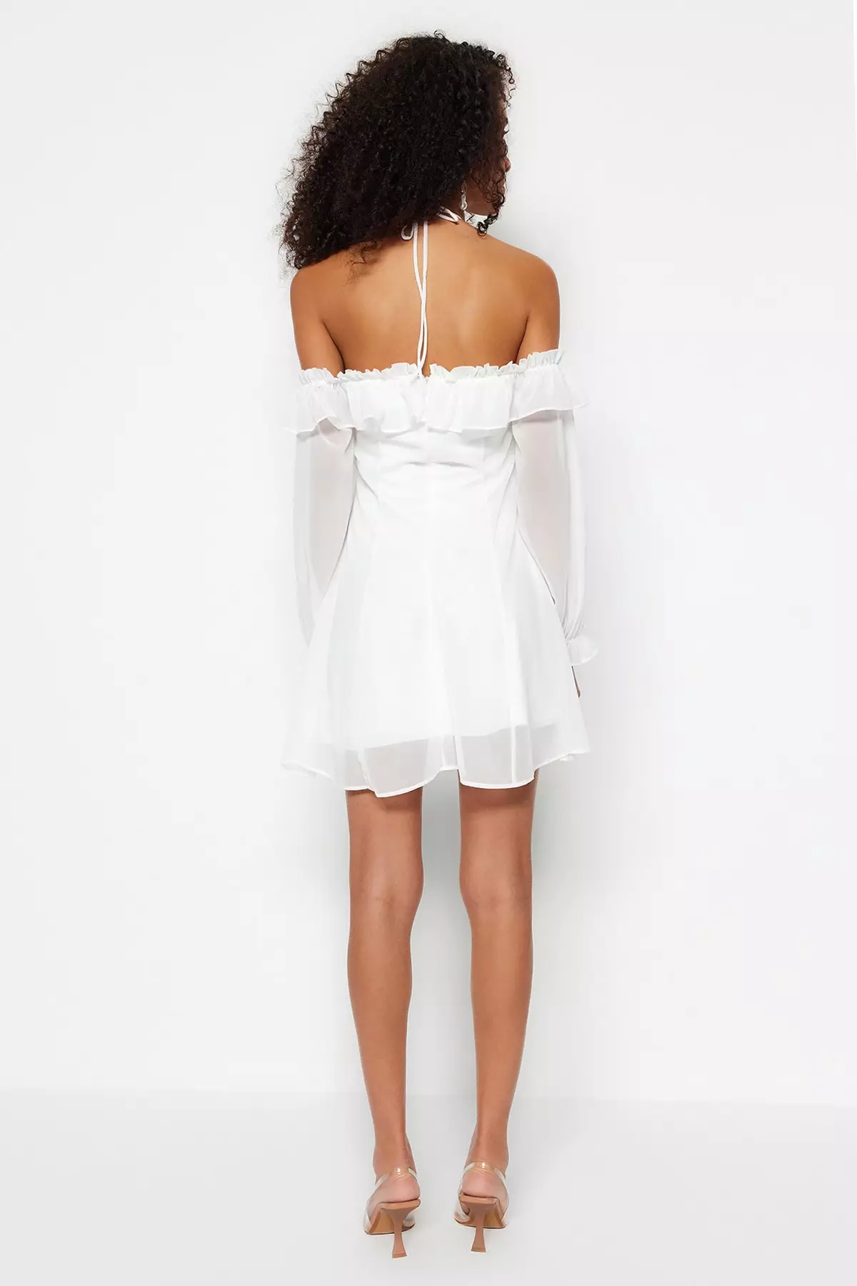 Chiffon mini dress online