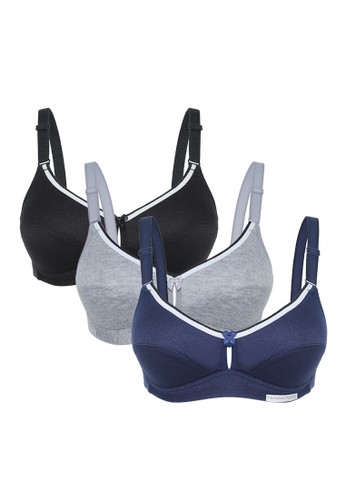 Jual Tulip Tulip By Christine 3pcs Basic Bra M3 Original Zalora Indonesia