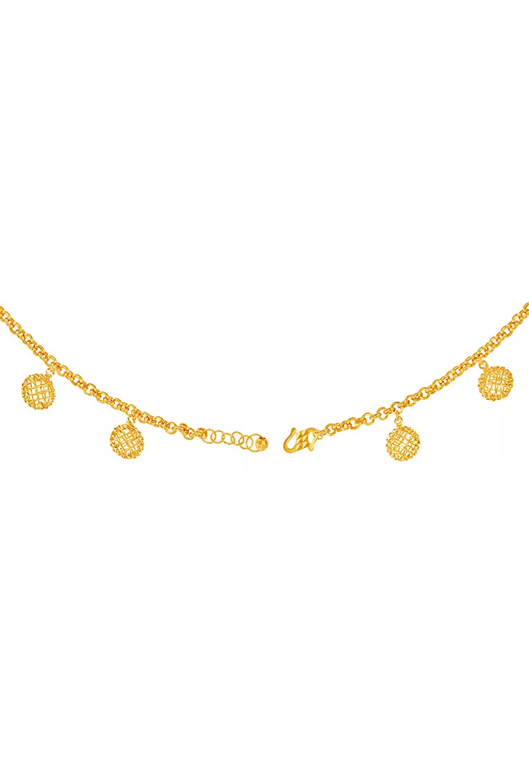 HABIB 916/22K Yellow Gold Bracelet (for baby) TWSK-021224