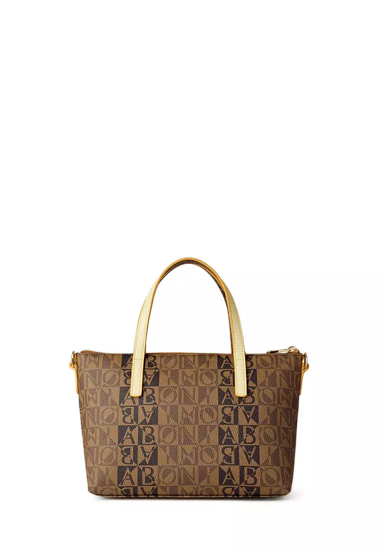 Amalfi Monogram Small Satchel Bag
