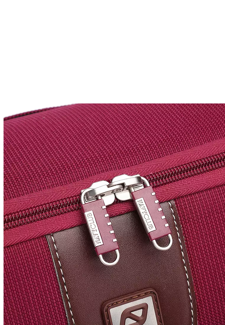 Navy Club Tas Travel Bag Tas Pakaian Tas Jinjing BJHD - Tas Tangan Tas Wanita - Size 18 Inch