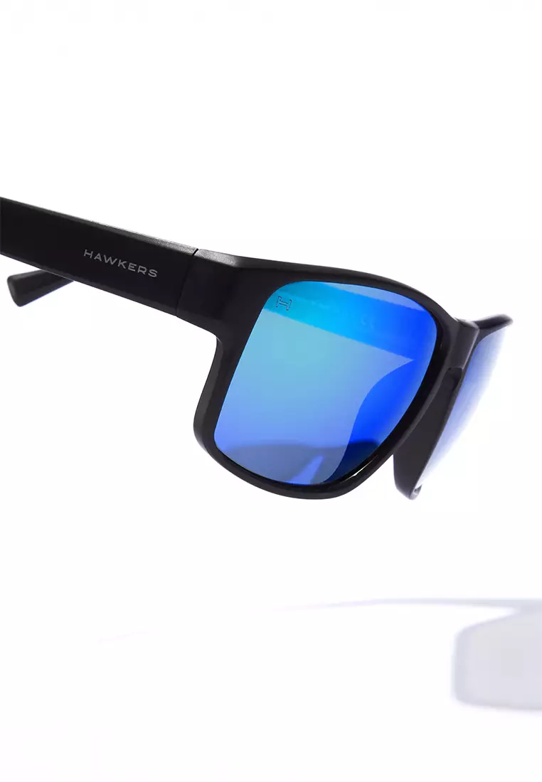 Faster Raw - Polarized Black Emerald Sunglasses for Men and Women, Unisex. Official Product designed and Made in Spain