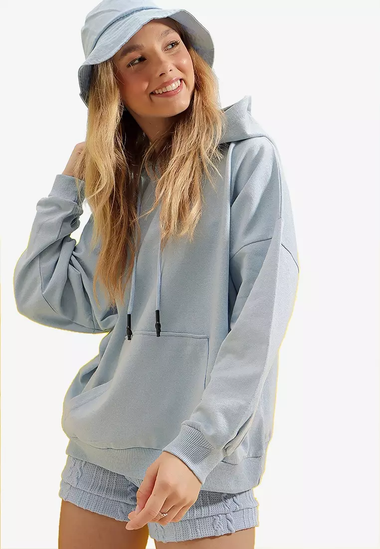 Buy Alacati Long Sleeves Relaxed Hoodie 2023 Online | ZALORA Singapore
