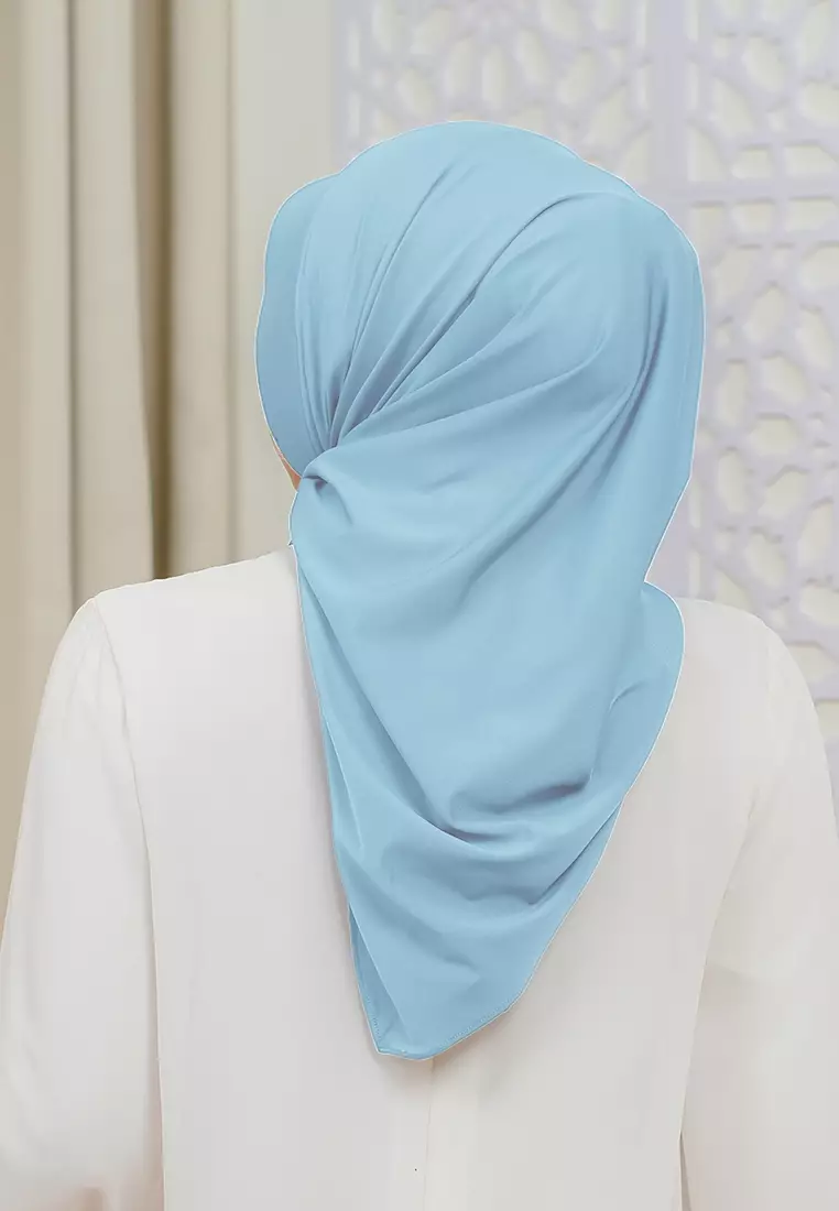 HIJAB INSTAN SOFTPAD AMEENA - LIGHT BLUE