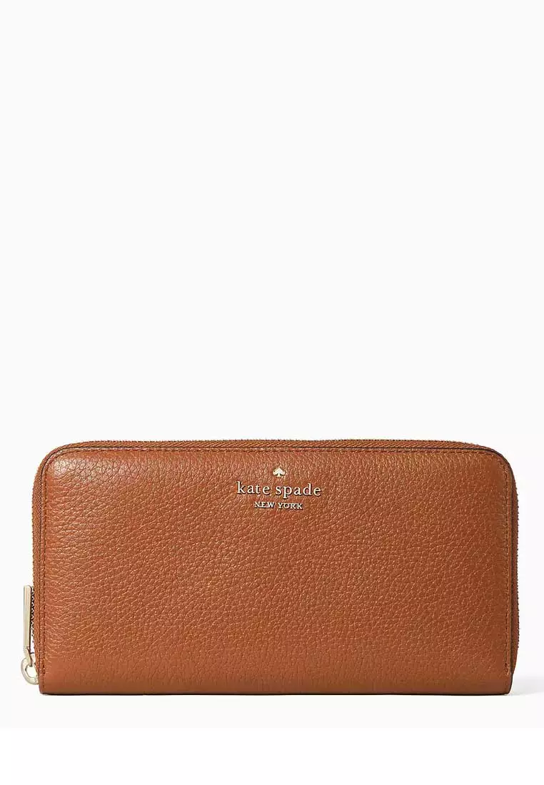  Kate Spade New York Leila Large Continental Wallet In Light  Sand : Clothing, Shoes & Jewelry