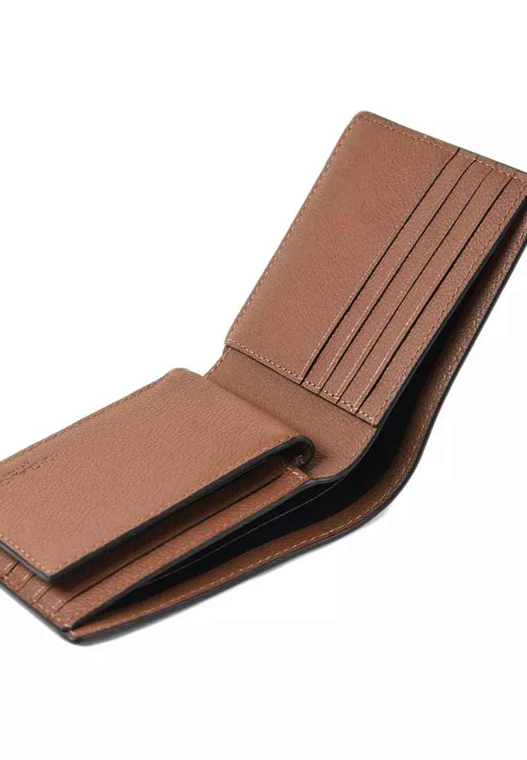 Men 3 In 1 Wallet - Dark Saddle