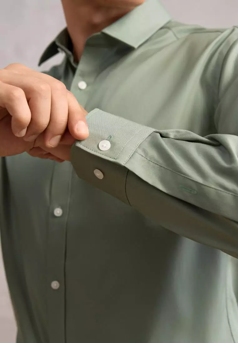 G2000 Non-Iron Plain Dobby Smart Fit Friday Shirt