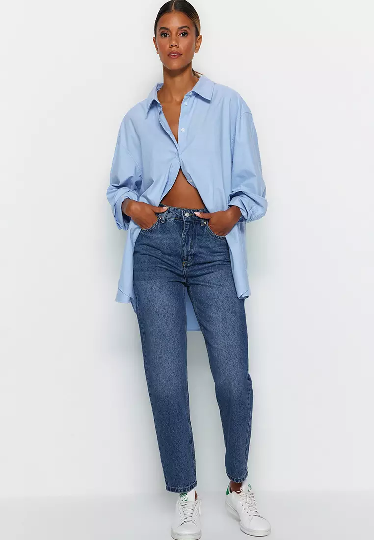 High Waist Wide Leg Jeans