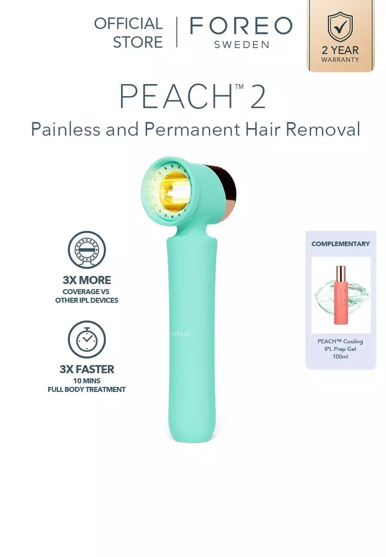FOREO PEACH 2 Advanced IPL Hair Removal Device