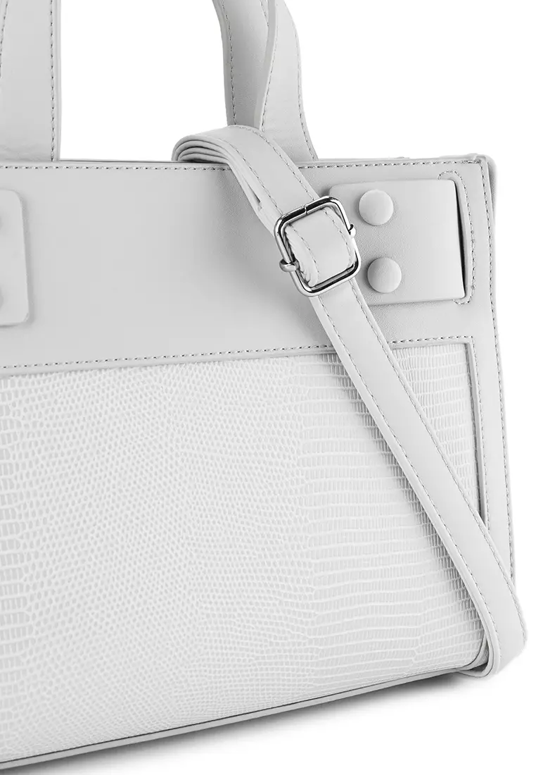 WASHINGTON R2382-10 TOP HANDLE BAG GREY