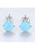 Rouse silver S925 Opal Geometric Stud Earrings 5C11CACBC9E559GS_2