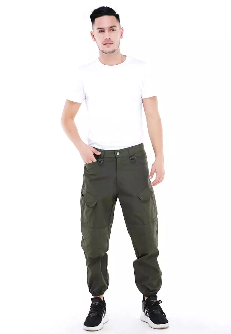 Locko Celana Panjang Cargo Pria Adventure Outdoor Long Pants Material Ribstop ORIGINAL