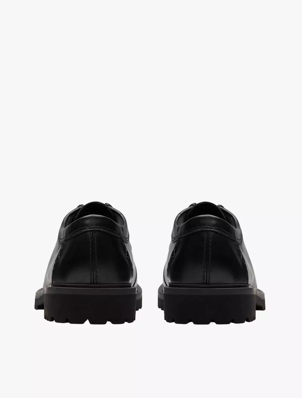 Clarks Berwick Seam Black Leather