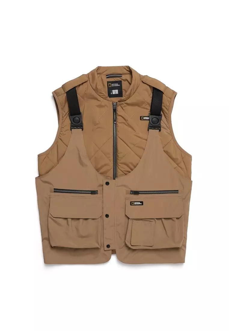 Veste de pêche JMC Tempête Beige