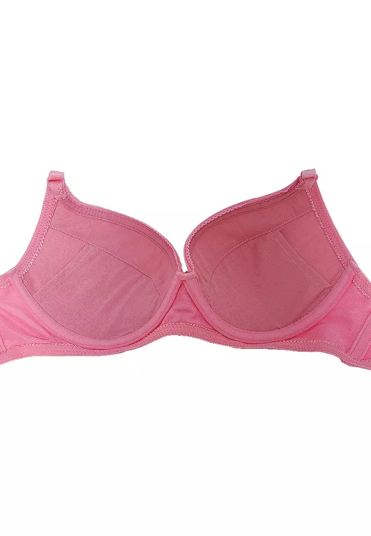 Jual TULIP Tulip by Showy Charming Teen Push Up Wire Bra - Pink ...