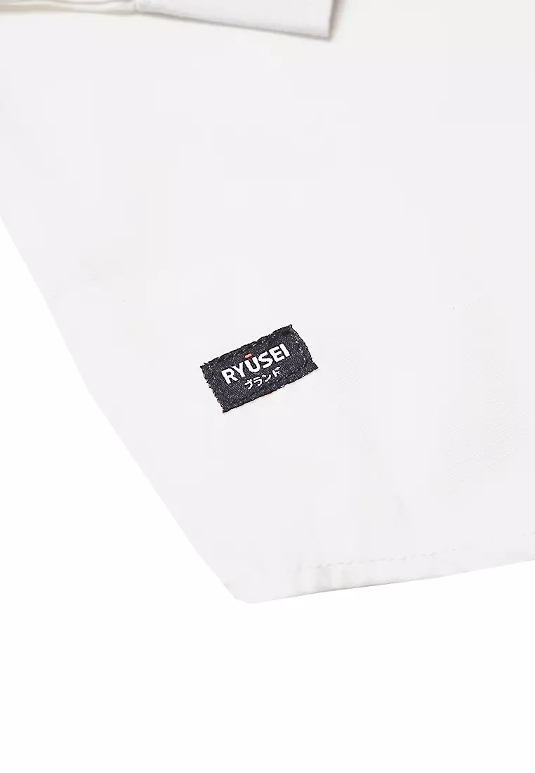 Ryusei Shirt Kids Nakayama White