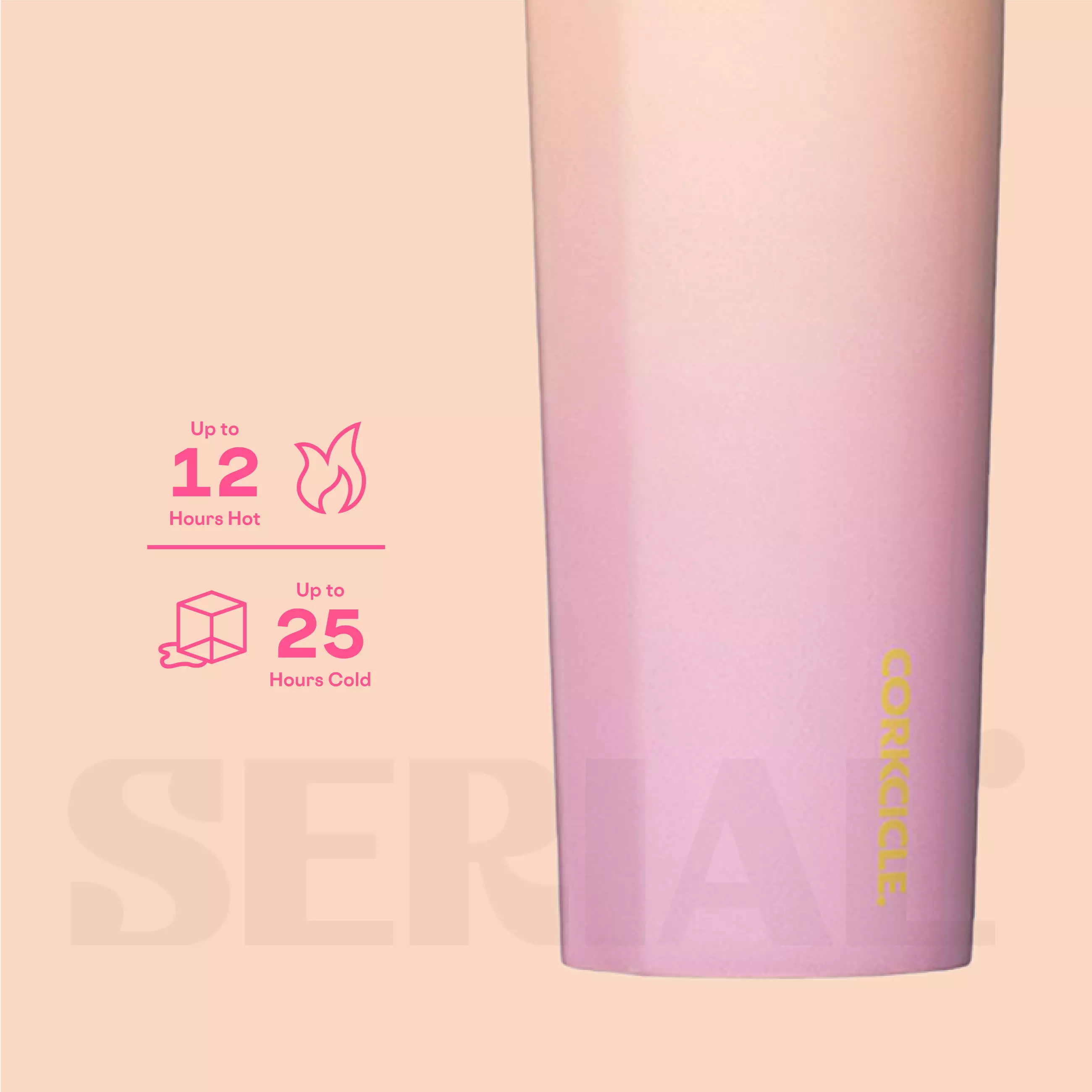CORKCICLE Sport Canteen 20oz - Ombre Lover