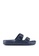 Rubi navy Gilmore Double Buckle Slides 00294SH509A051GS_4